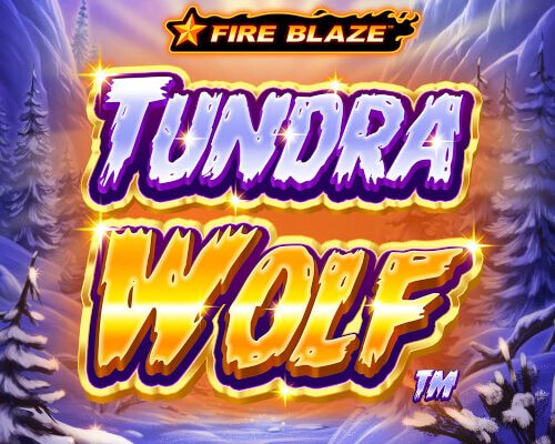 Fire Blaze Golden: Tundra Wolf slot demo